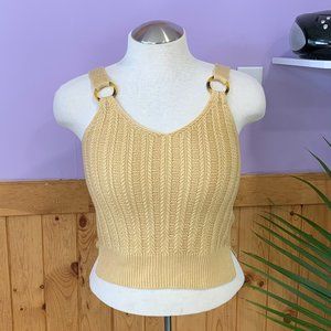 Hippie Rose Knit Tank Top